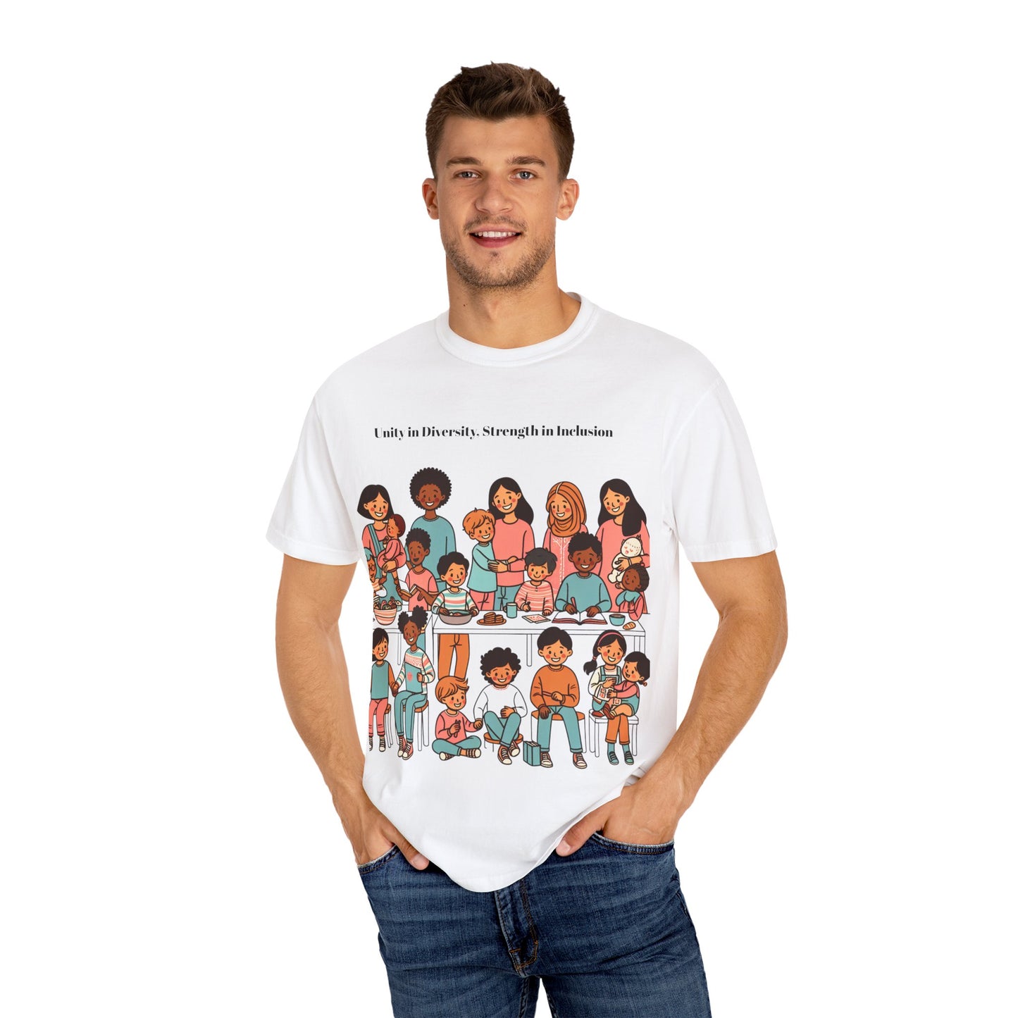 Unity in Diversity Unisex T-Shirt - Strength in Inclusion Graphic Tee